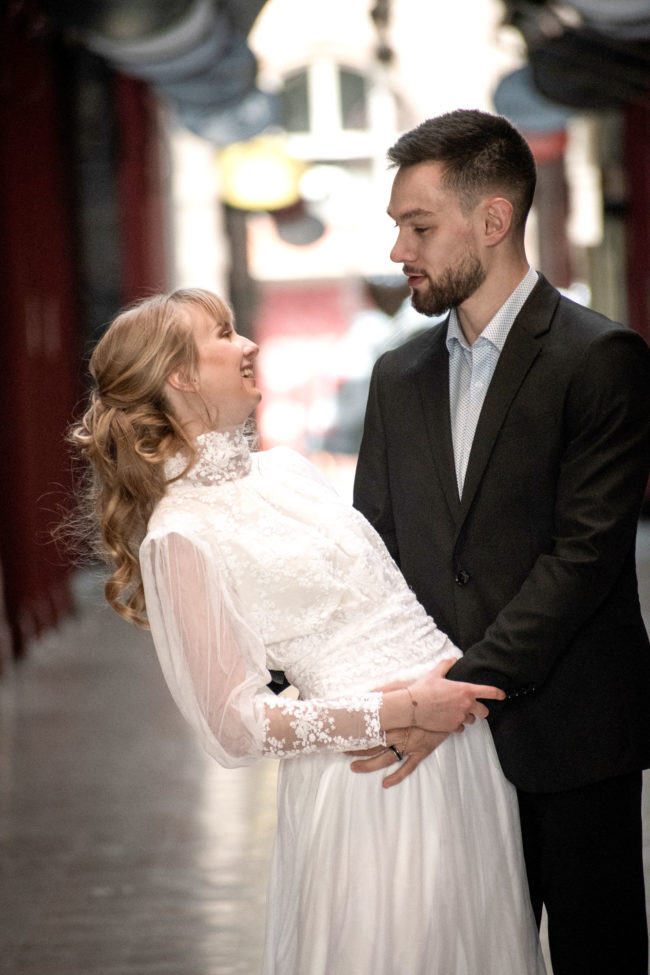 Robe de cocktail - Au bord de l'eau