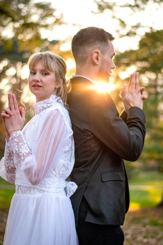 Robe de cocktail - Au bord de l'eau